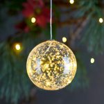 Romantic Ball d.10cm, White / Clear