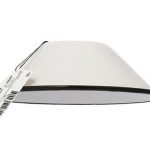 Paralume Robusto smaltato Bianco