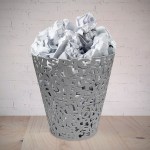 Cestino Carta Letters